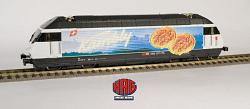 HAG 084 ~ WS Re 460 SBB KAMBLY BISCUITS ELECTR. LOCOMOTIEF 1998